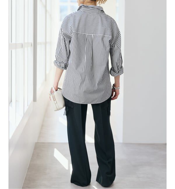 Spick and Span「《新色有り / 追加2》50コットンコンパクトシャツ」|シャツ・ブラウス|