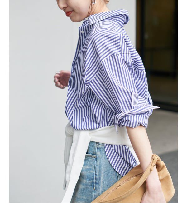 Spick and Span「《新色有り / 追加2》50コットンコンパクトシャツ」|シャツ・ブラウス|