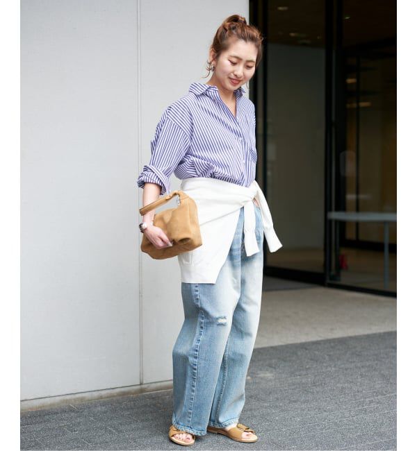 Spick and Span「《新色有り / 追加2》50コットンコンパクトシャツ」|シャツ・ブラウス|