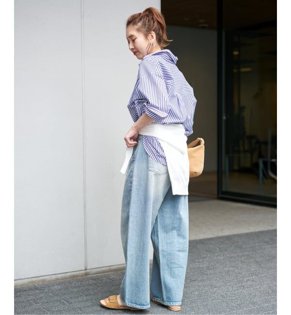 Spick and Span「《新色有り / 追加2》50コットンコンパクトシャツ」|シャツ・ブラウス|