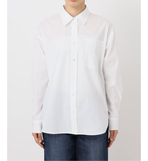 Spick and Span「《新色有り / 追加2》50コットンコンパクトシャツ」|シャツ・ブラウス|