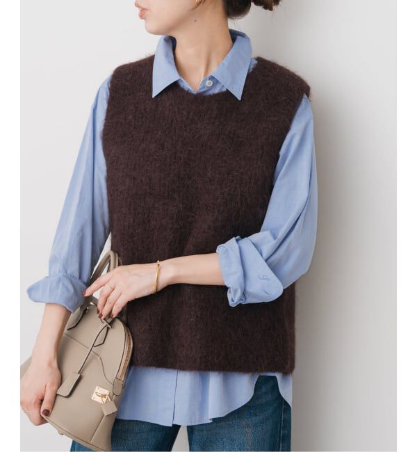 Spick and Span「《新色有り / 追加2》50コットンコンパクトシャツ」|シャツ・ブラウス|