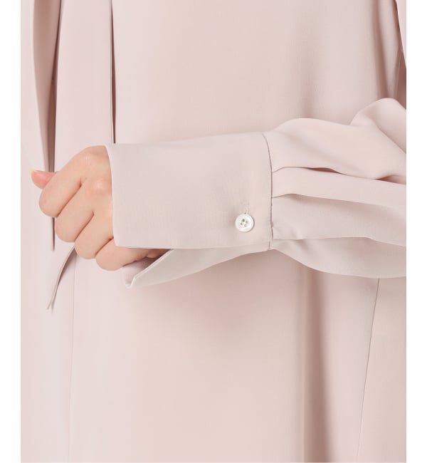 NOBLE「《WEB限定・追加予約2》ロイヤルサテンボウタイブラウス」|シャツ・ブラウス|