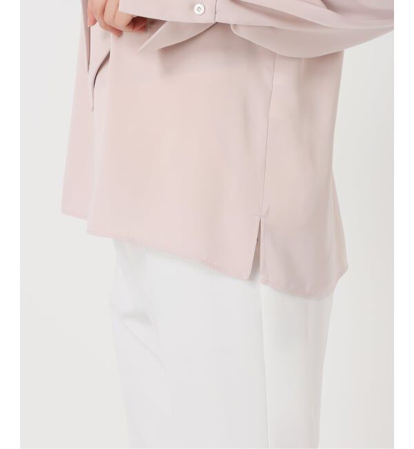 NOBLE「《WEB限定・追加予約2》ロイヤルサテンボウタイブラウス」|シャツ・ブラウス|