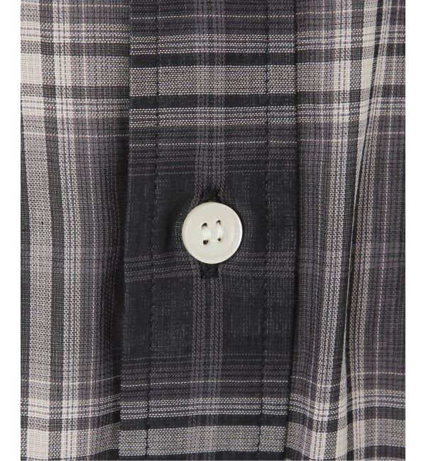 Spick and Span「《予約》コットンボイルチェックシャツ」|シャツ・ブラウス|