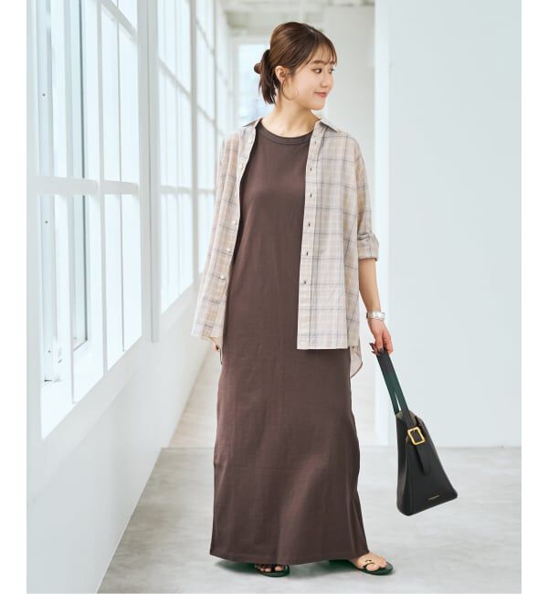 Spick and Span「《予約》コットンボイルチェックシャツ」|シャツ・ブラウス|