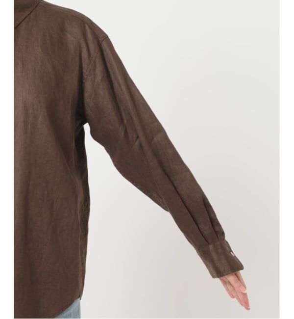 FRAMeWORK「≪一部カラーWEB限定 / 追加予約≫フレンチリネンレギュラーシャツ 3」|シャツ・ブラウス|