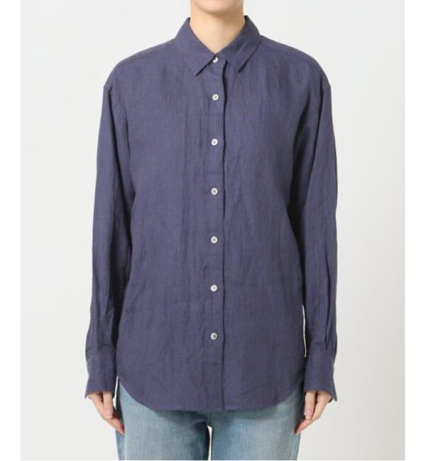 FRAMeWORK「≪一部カラーWEB限定 / 追加予約≫フレンチリネンレギュラーシャツ 3」|シャツ・ブラウス|