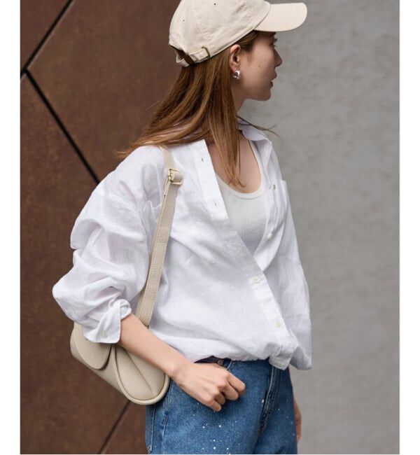 FRAMeWORK「≪追加≫フレンチリネンドロストシャツ 2」|シャツ・ブラウス|