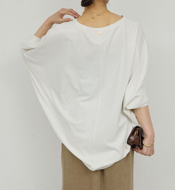  「【セットアップ対応】キュプラジャージードルマンプルオーバー」|Tシャツ・カットソー|