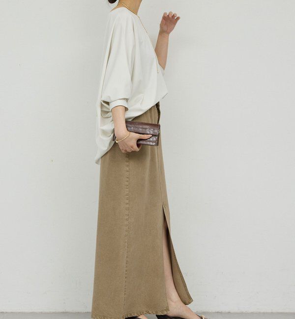  「【セットアップ対応】キュプラジャージードルマンプルオーバー」|Tシャツ・カットソー|