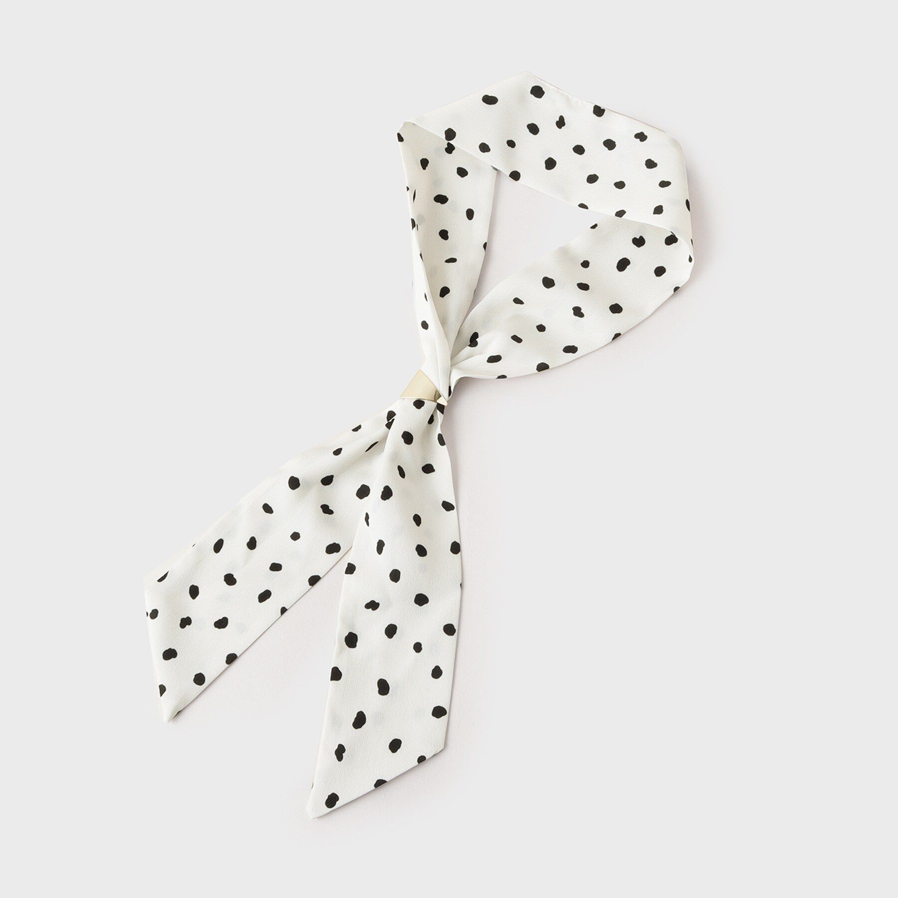 OPAQUE.CLIP「【スカーフリング付き】柄アソートスカーフ」|バンダナ・スカーフ|アイボリー(004)