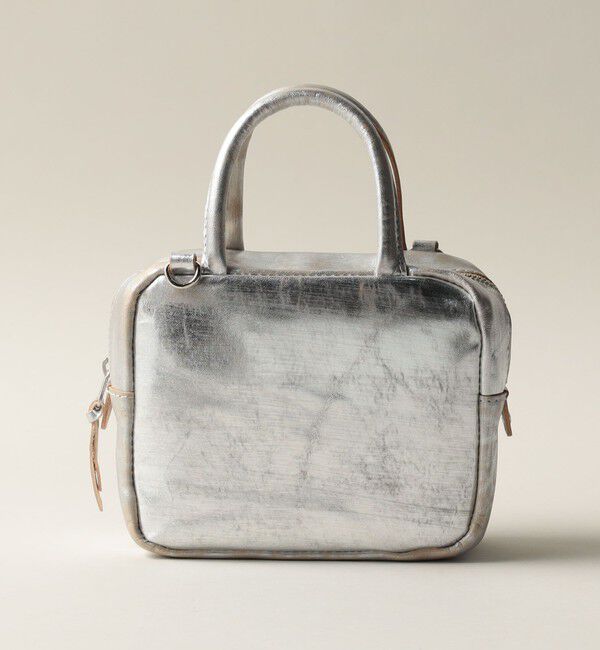 ODETTE E ODILE「＜MASTER&Co.＞MINI SQESLD」|ボストンバッグ|SILVER