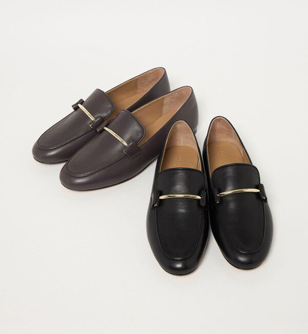 ODETTE E ODILE「メタルロッドローファーフラット10&uarr;」|ローファー|