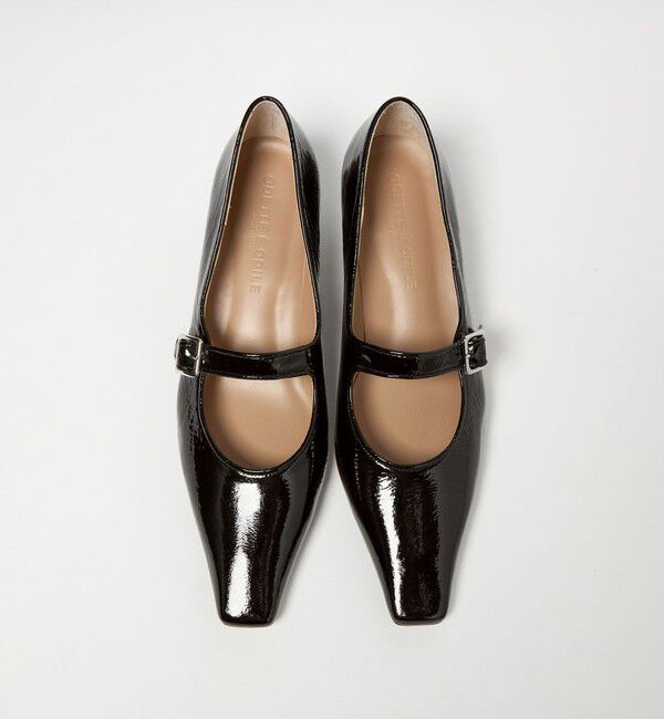 ODETTE E ODILE「スクエアソフトワンベルト パンプス45&darr;&uarr;」|パンプス|