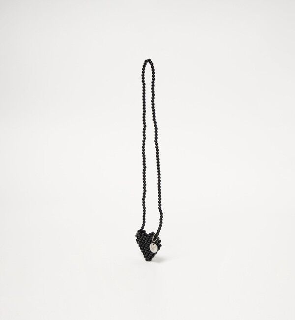 SY UNITED ARROWS「＜SY＞ ハートビーズネックチャーム」|ネックレス|