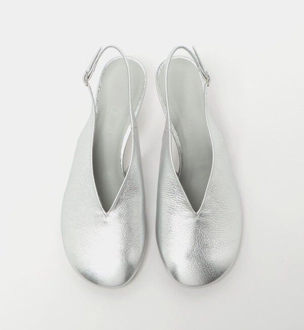 ODETTE E ODILE「ディープVカットバックベルト パンプス50&uarr;」|パンプス|