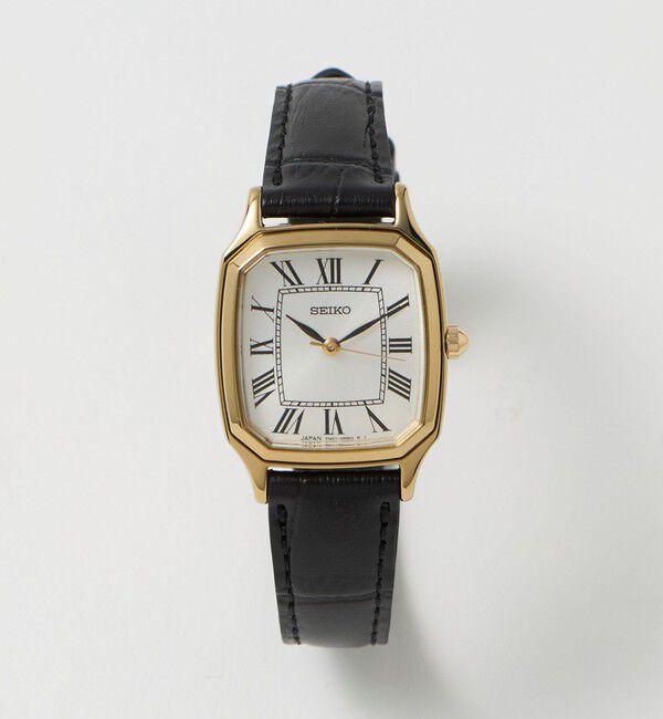 UNITED ARROWS「【別注】＜SEIKO＞スクエア レザー 腕時計2」|腕時計|