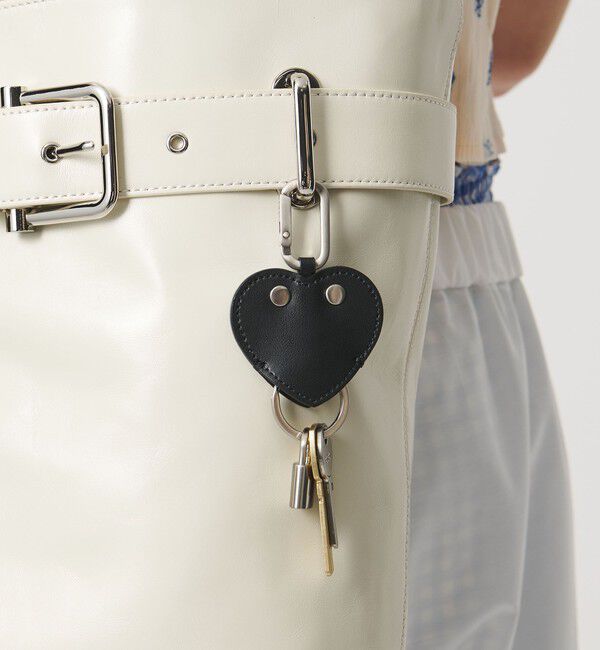 OSOI「＜OSOI＞ハートフラット キーリング」|チャーム・キーホルダー|