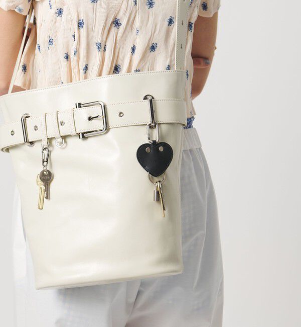 OSOI「＜OSOI＞ハートフラット キーリング」|チャーム・キーホルダー|