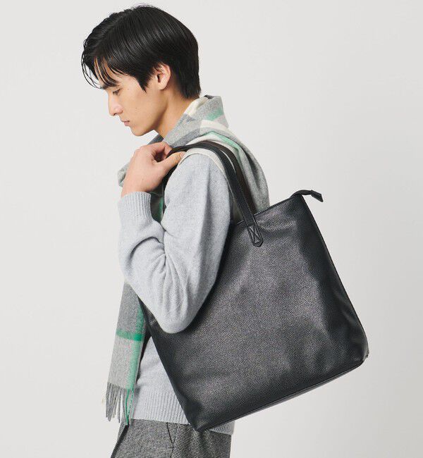 UNITED ARROWS「レザーライク トートバッグ TALL」|トートバッグ|