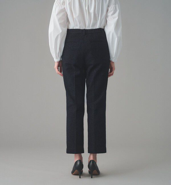 UNITED ARROWS「2トーン ツイードライク パンツ」|スラックス|