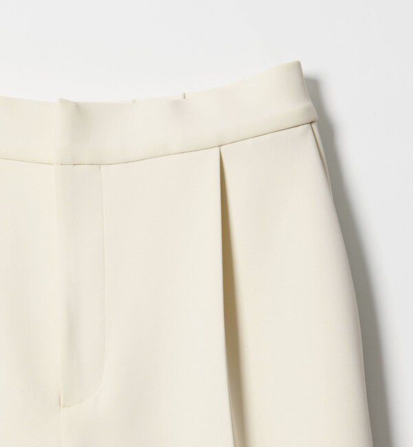 UNITED ARROWS「SPONGY タック テーパードパンツ」|スラックス|