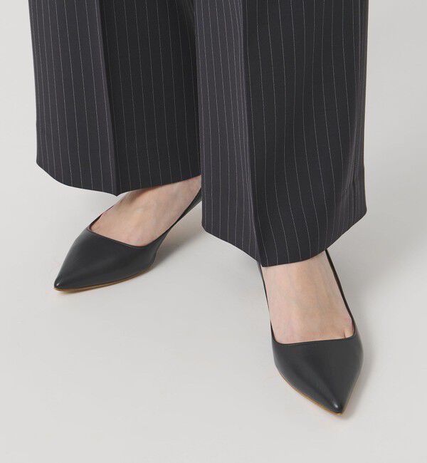 UNITED ARROWS「ポインテッド ソフト パンプス D.GRAY」|パンプス|