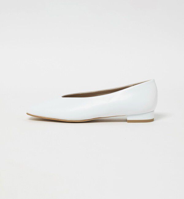 UNITED ARROWS「スクエア フラット パンプス」|パンプス|