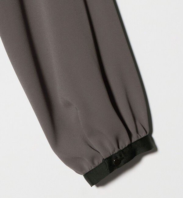 UNITED ARROWS「バイカラー パイピング ブラウス ‐ウォッシャブル‐」|シャツ・ブラウス|