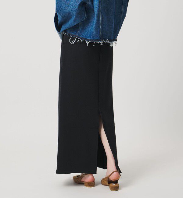 UNITED ARROWS「＜SACRA＞スウェット Iラインスカート」|スカート|