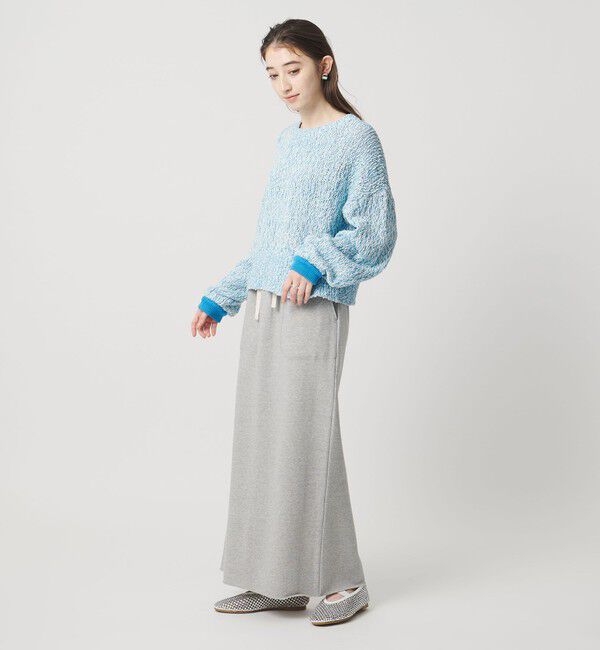 UNITED ARROWS「＜SACRA＞スウェット Iラインスカート」|スカート|