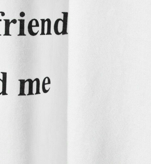 UNITED ARROWS「＜SACRA＞メッセージ Tシャツ」|Tシャツ・カットソー|