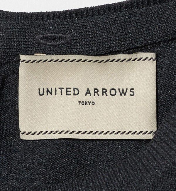 UNITED ARROWS「レディー フラワービジュー ニット‐ ウォッシャブル‐」|ニット・セーター|