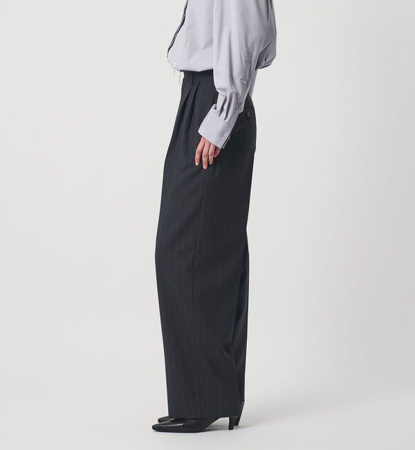 AEWEN MATOPH「＜AEWEN MATOPH＞ダブルタックワイドパンツ」|チノ|