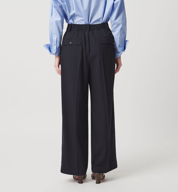 UNITED ARROWS「アセテートポリエステル ベイカーパンツ」|チノ|