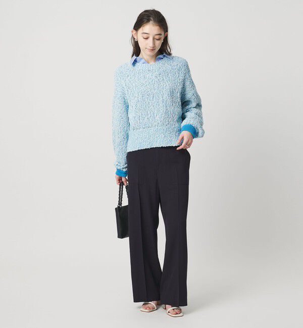 UNITED ARROWS「アセテートポリエステル ベイカーパンツ」|チノ|