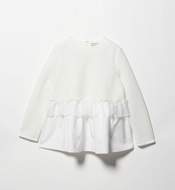 UNITED ARROWS「ペプラムフリル カットソー」|Tシャツ・カットソー|