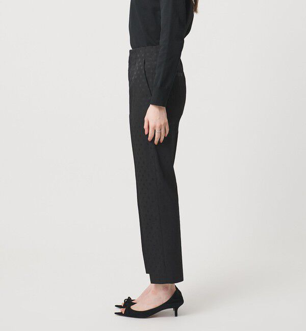 UNITED ARROWS「フクレドットジャガード スリムパンツ ‐ウォッシャブル‐」|チノ|