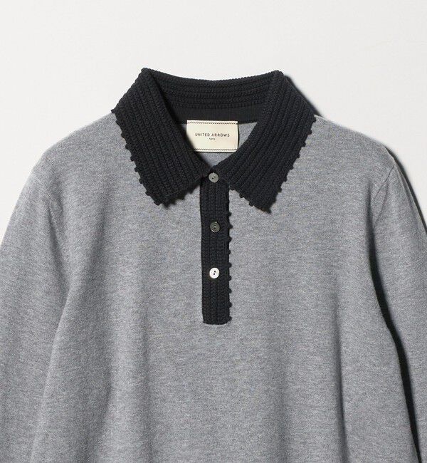 UNITED ARROWS「クロシェ ポロニット ‐ウォッシャブル‐」|ニット・セーター|