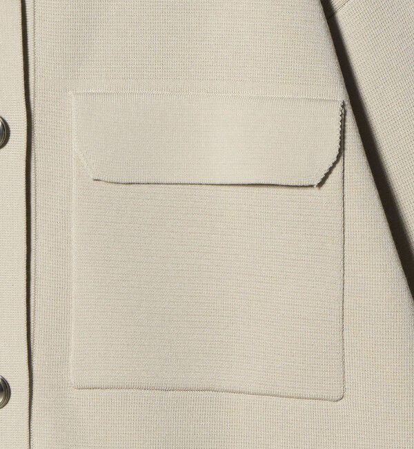 UNITED ARROWS「2WAY ミラノリブ ニット ジャケット ‐ウォッシャブル‐」|カーディガン|