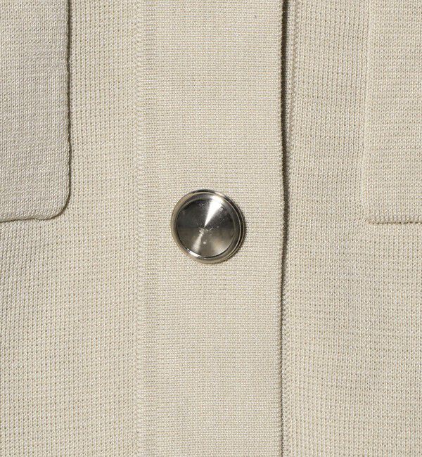 UNITED ARROWS「2WAY ミラノリブ ニット ジャケット ‐ウォッシャブル‐」|カーディガン|