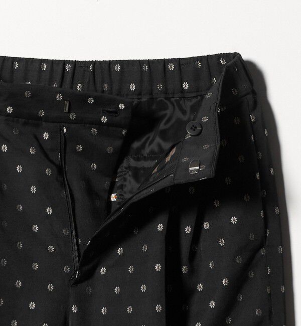 UNITED ARROWS「フラワー ジャガード 2タック ワイドパンツ ‐ウォッシャブル‐」|その他|