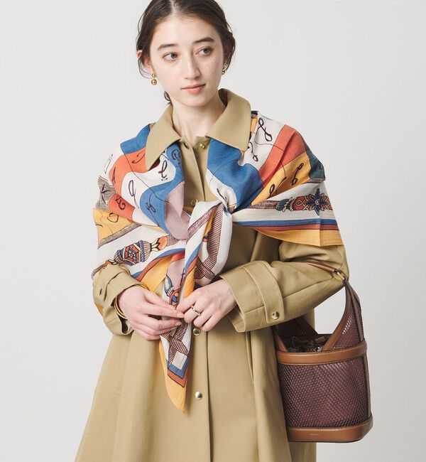 UNITED ARROWS「【一部別注】＜manipuri＞C/SI ストール」|ストール|