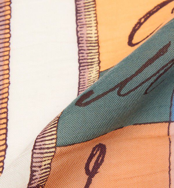 UNITED ARROWS「【一部別注】＜manipuri＞C/SI ストール」|ストール|