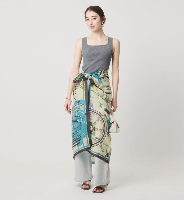 UNITED ARROWS「【一部別注】＜manipuri＞C/SI ストール」|ストール|