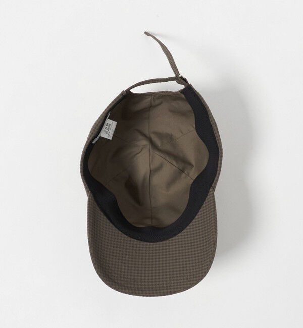 UNITED ARROWS「ギンガムチェック キャップ UV」|キャップ・キャスケット|