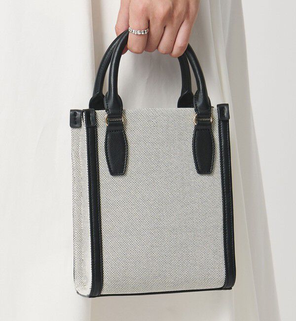 UNITED ARROWS「キャンバスコンビ ミニトートバッグ」|トートバッグ|