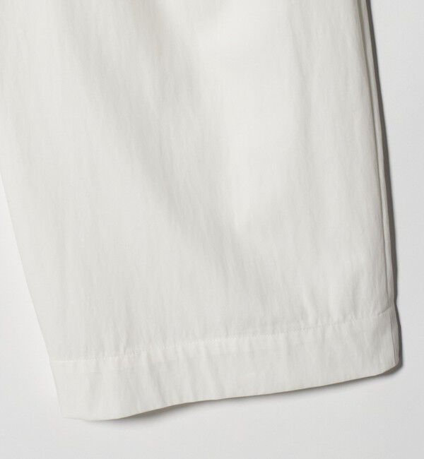 UNITED ARROWS「ツイル ダブルタック イージーパンツ OFF WHITE」|チノ|