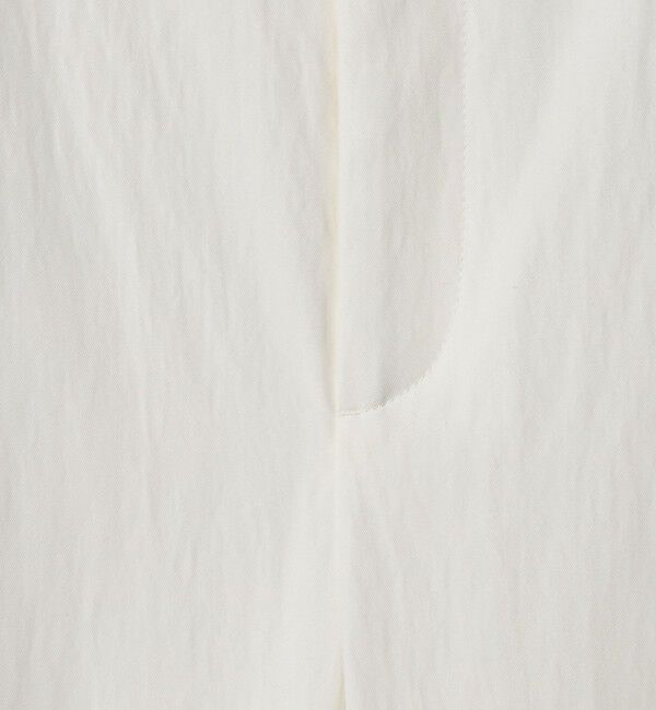 UNITED ARROWS「ツイル ダブルタック イージーパンツ OFF WHITE」|チノ|